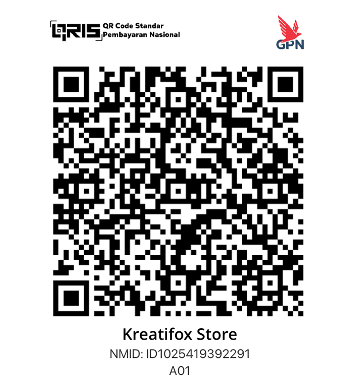 QRIS Kreatifox Store